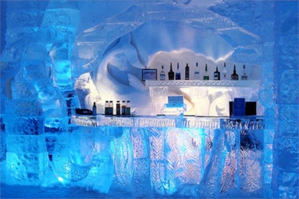 Patagonia's Glacial Ice Bar