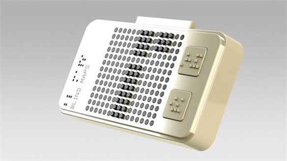 Smart Braille: Maps for the Blind