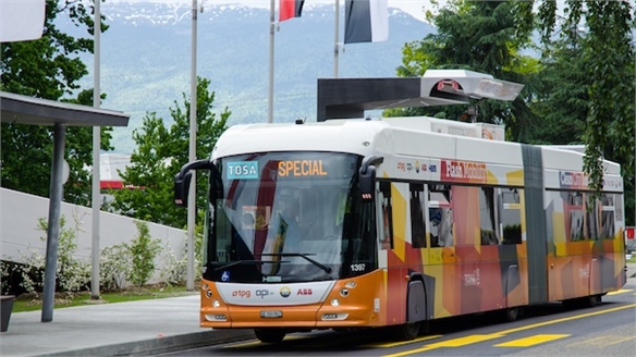 Flash Charging for Electric Buses