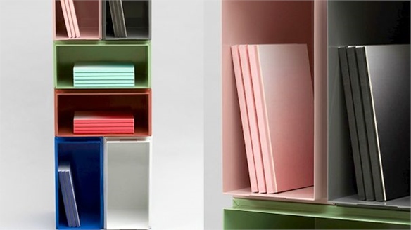 Colour Box Storage by Henriette W. Leth