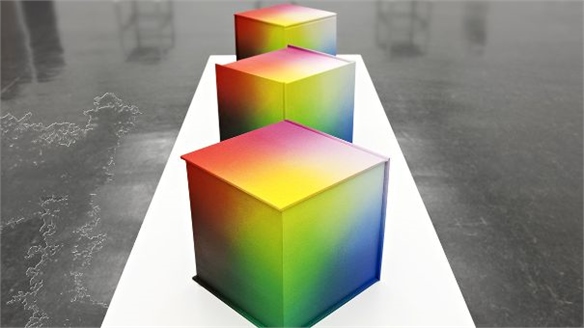 Tauba Auerbach: RGB Colorspace Atlas