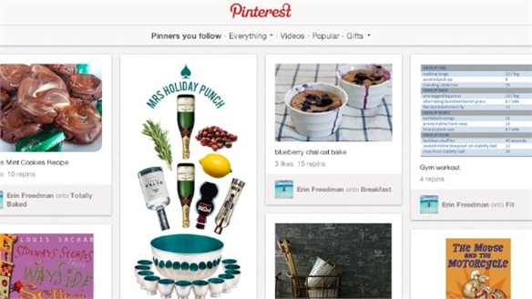 Pinterest's Growing Virtual Pin Board