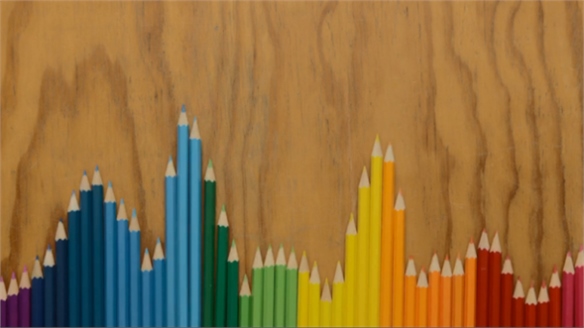 Coloured Pencils in Stop Motion
