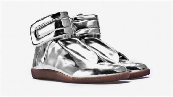 Sci-Fi Metallic Sneaker by Maison Martin Margiela