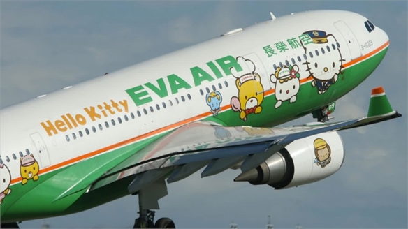 Eva Airways' Hello Kitty Planes