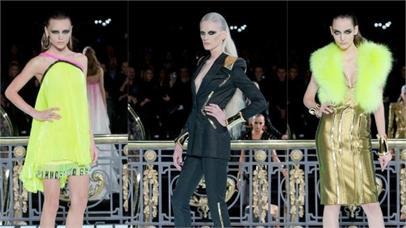 Spring 2013 Couture: Fluoro Versace