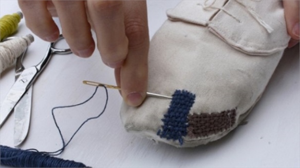 Repair Your Own Canvas Shoes