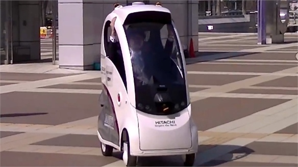 Ropit: Hitachi’s Self-Driving Vehicle Concept