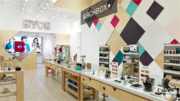E-Tailer Birchbox's Physical Store