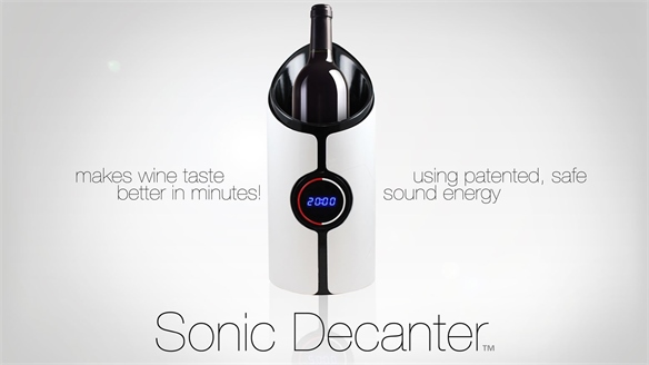 Ultrasound-Aged Wine