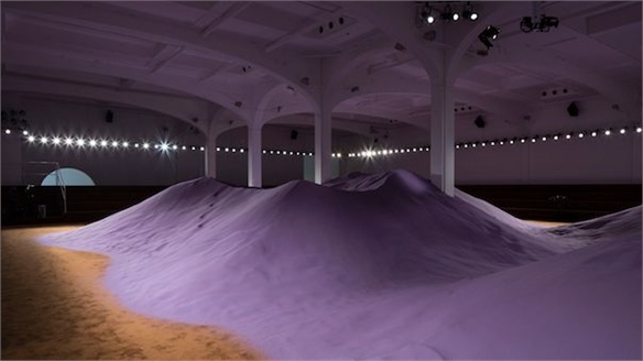 Purple Sand Dunes: Prada S/S 15