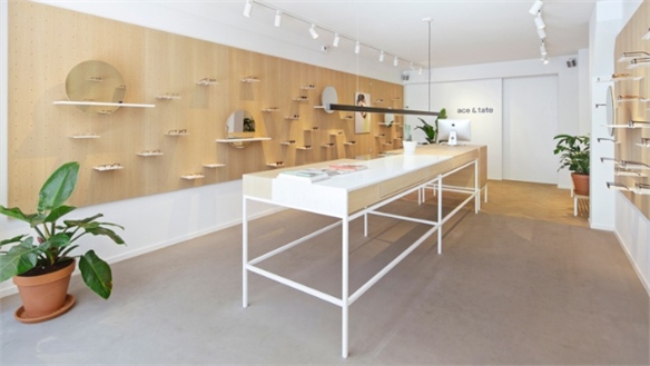 Tactile, Flexible: Ace & Tate Store