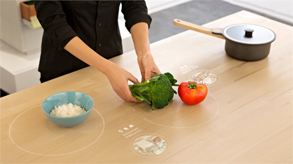 Ikea’s Smart Dining Table