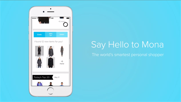 Pocket Personal Shopper: Mona App