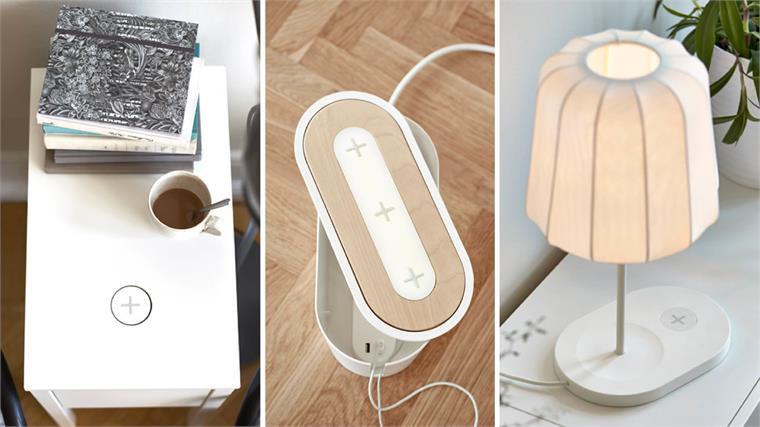 Ikea Launches Wireless Charging, Ikea Table Lamp With Wireless Charging