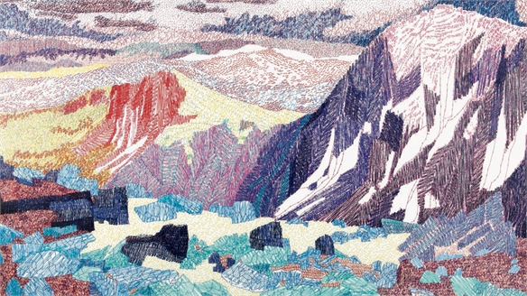 Colour Me In: Hand-Drawn Landscapes