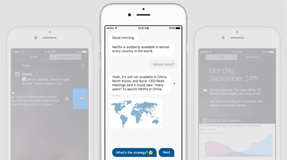 Quartz Launches Chat-Based News App