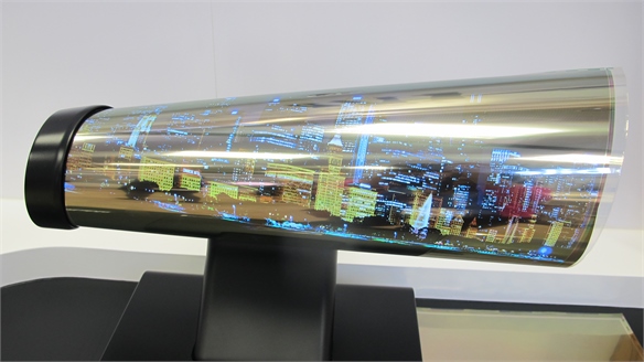 CES 2016: LG Rollable Screen