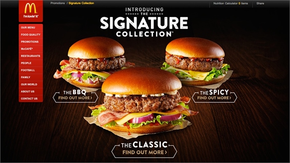 McDonald’s Premium Burgers 