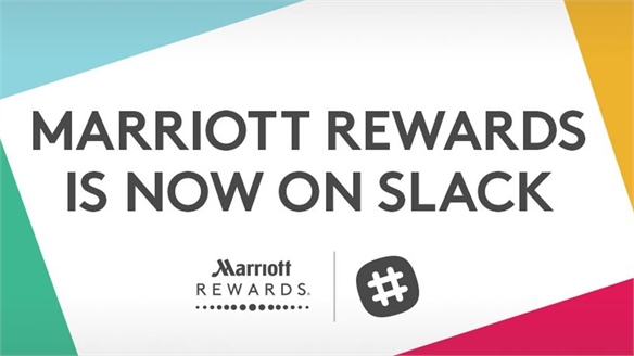 Marriott Introduces Slack Hotel Bookings