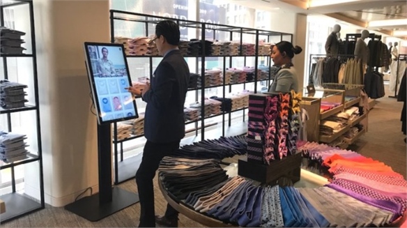 Nordstrom’s Tech-Powered Menswear Store, NY