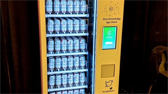 Blockchain Beer Vending Machine