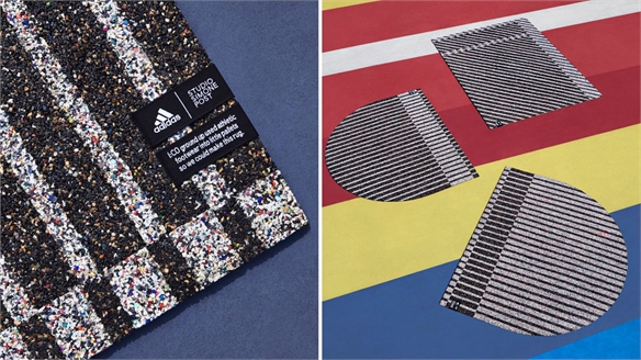 Adidas Recycles Trainers into Rugs in Designer Collaboration