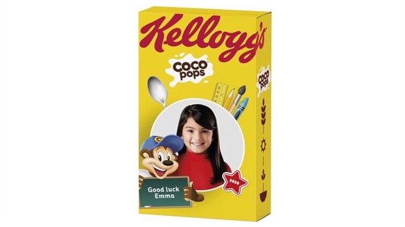Kellogg’s Personalised Back-to-School Packaging