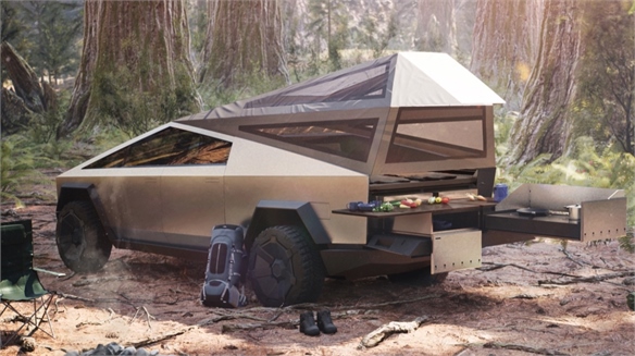Tesla’s Electric Truck for Intrepid Campers