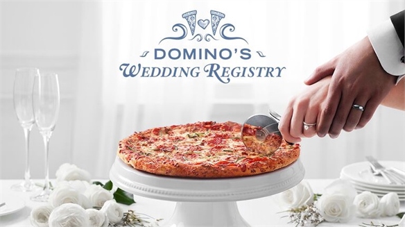 Domino’s Offers Rain Check Registry for Cancelled Weddings