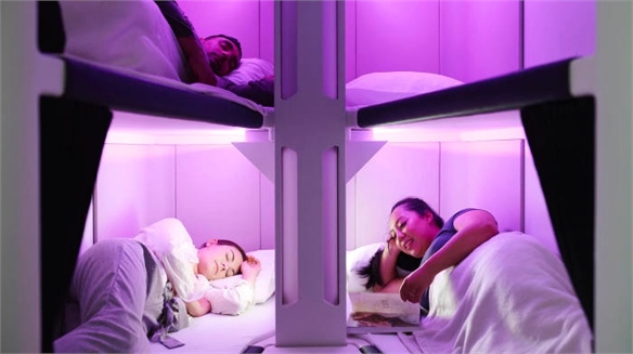 Air New Zealand’s Bunk Beds for Economy Travellers