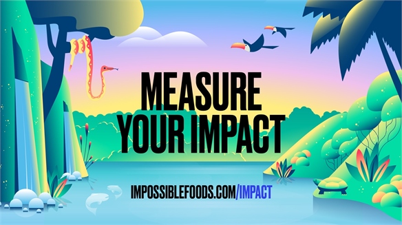 Impossible Foods’ Launches Eco-Footprint Calculator