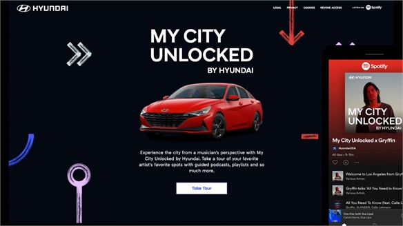 Hyundai Goes Local with Virtual Hometown Tours on Spotify