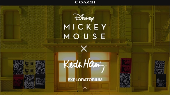Coach x Disney x Keith Haring Launch Virtual Store