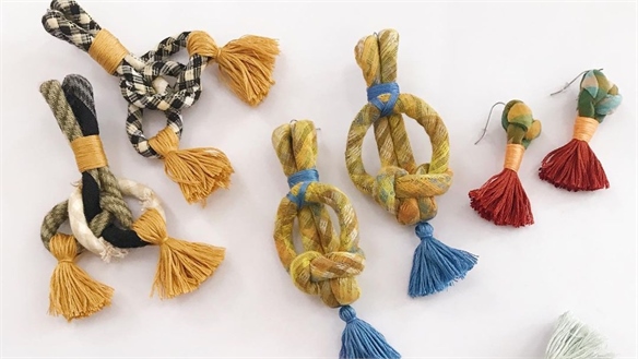 Waste Not: Textile Scraps Recrafted into Covetable Products