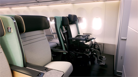 Modular, Wheelchair-Friendly Airplane Seating Concept