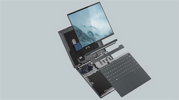 Dell Creates Futuristic Closed-Loop Laptop