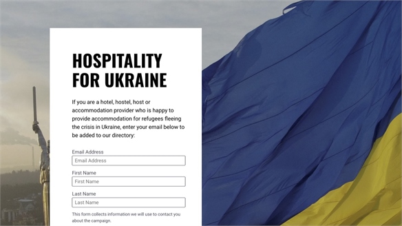 Hospitality Brands Support Ukrainian Refugees